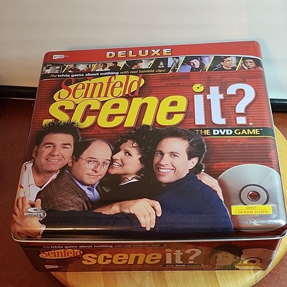 Seinfeld Scene Weaver Deluxe DVD Game - Red - Picture 1 of 5